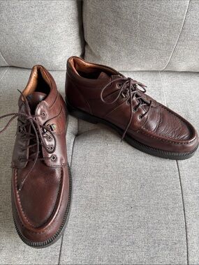 AEROSOLES Men's Brown Leather Chukka Boots. Made in Italy. New w/o Tags